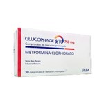 Elea Glucophage Xr Metformina 750 Mg x 30 Comp de Liberación Prolongada #1