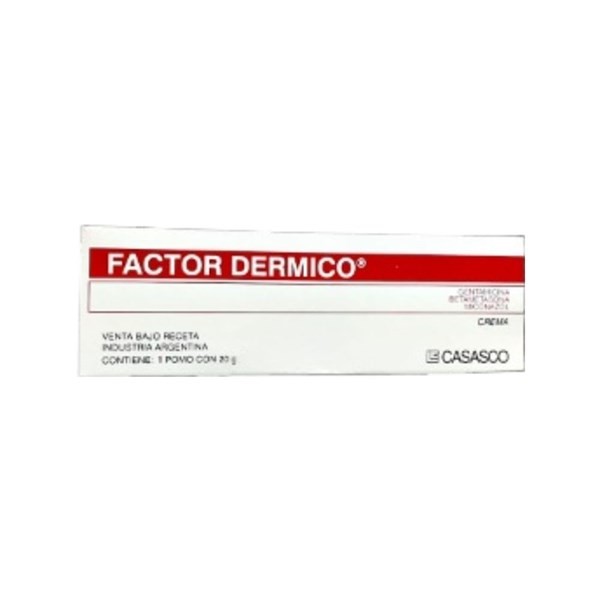 Casasco Factor Dermico Betametasona + Gentamicina + Miconazol Pomo x 20 g #1