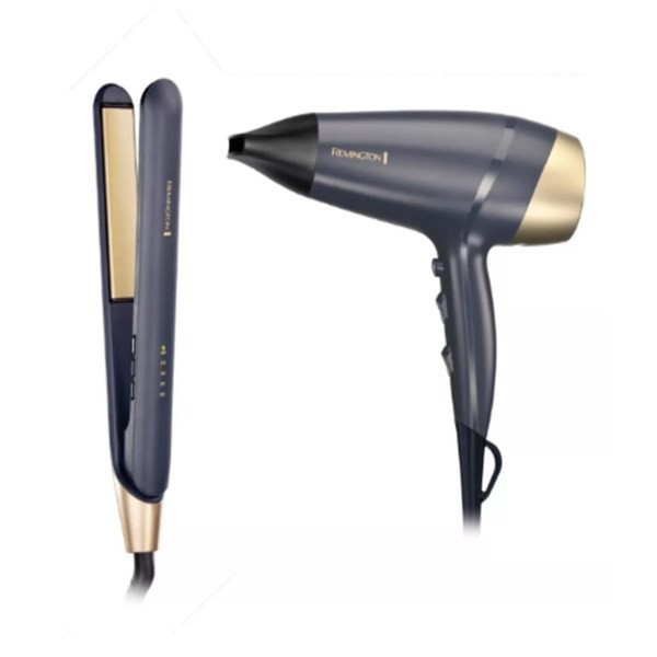 Set Secador Y Alisador Sapphire Luxe Remington 5805220 dsgp-a
