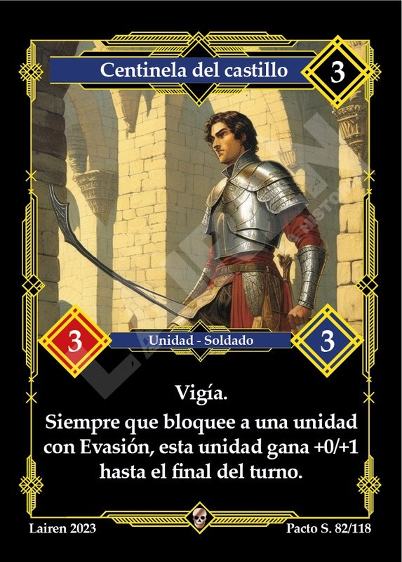 082 Centinela Del Castillo 1ra Edicion - Coste 3