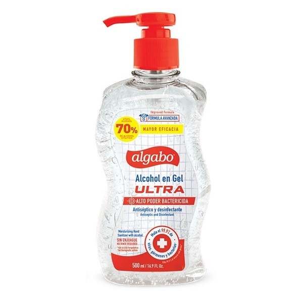 Alcohol En Gel Algabo Ultra X 500 ml #1