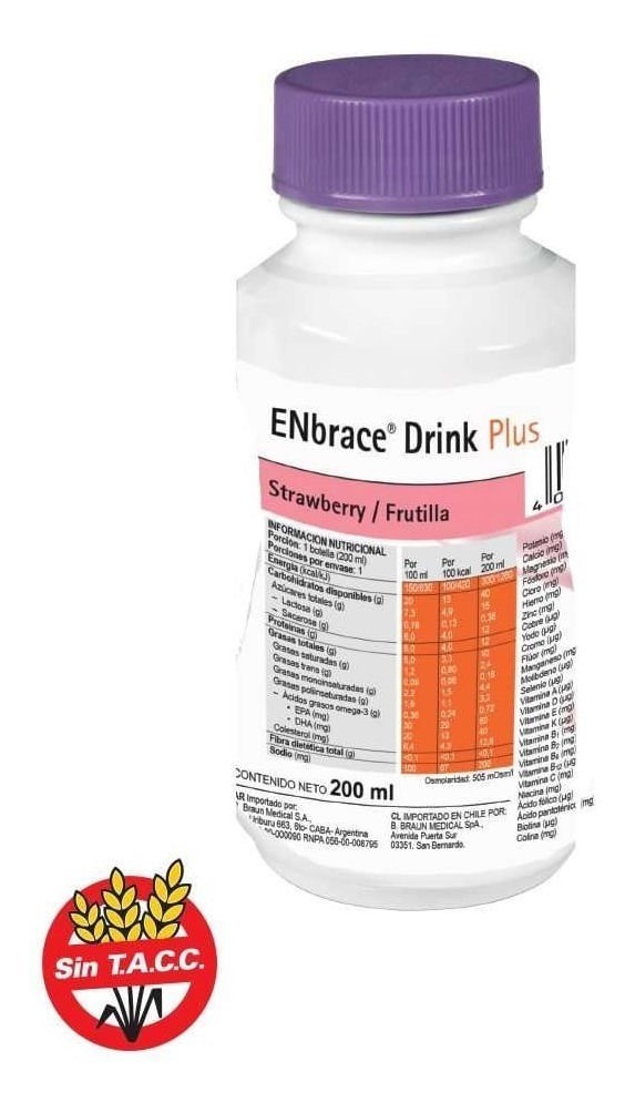 Enbrace Drink Plus Suplemento Nutricional Oral 200 ml Unico #1