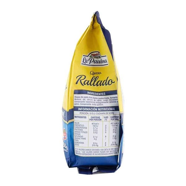 Queso Rallado La Paulina 150 Gr alt