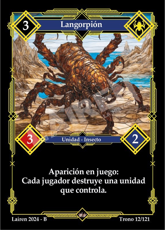 012 Langorpion 1ra Edicion - Coste 3 #1