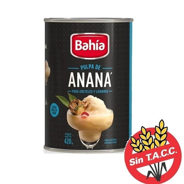Pulpa De Anana Bahia Para Coctelera En Lata X 420 G #1