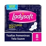 Toallas Femeninas Ladysoft Normal Nocturna 8 uni #1