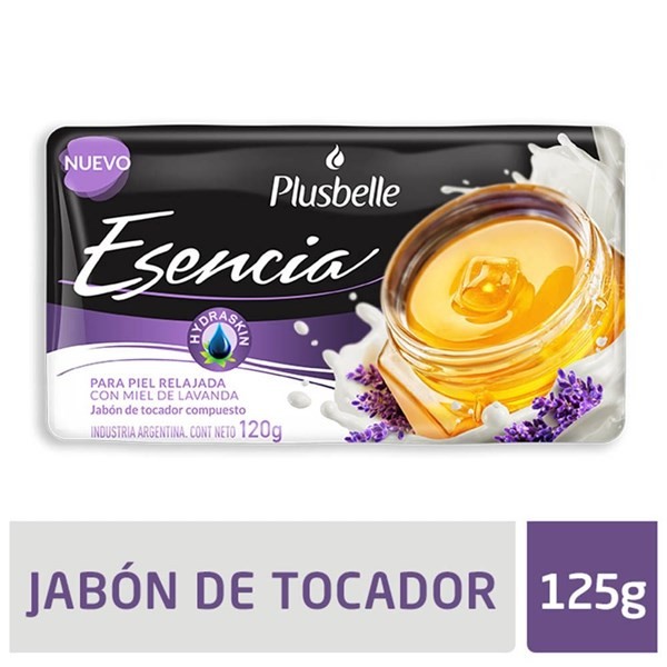 Jabon de Tocador Plusbelle Esencia Piel Relaja #1