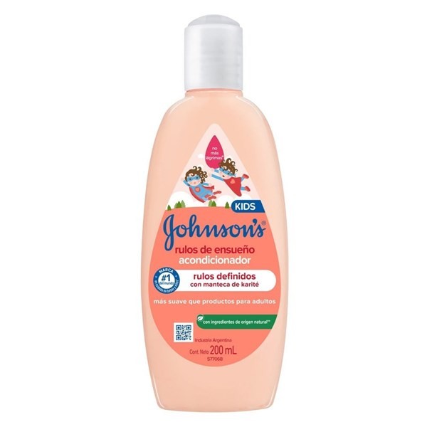 Johnsons Baby Acondicionador Para Bebe Rulos 200 ml alt
