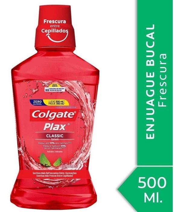 Colgate Enjuague Bucal Classic Promo (Lleve 500 ml Pague 350 ml) #1