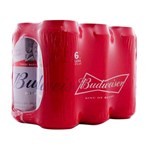Cerveza Rubia Budweiser 6-pack 473 Ml Lata #2