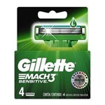 Gillette Cartuchos Para Afeitar 3 mach Sensitive (4 Unidades) #4