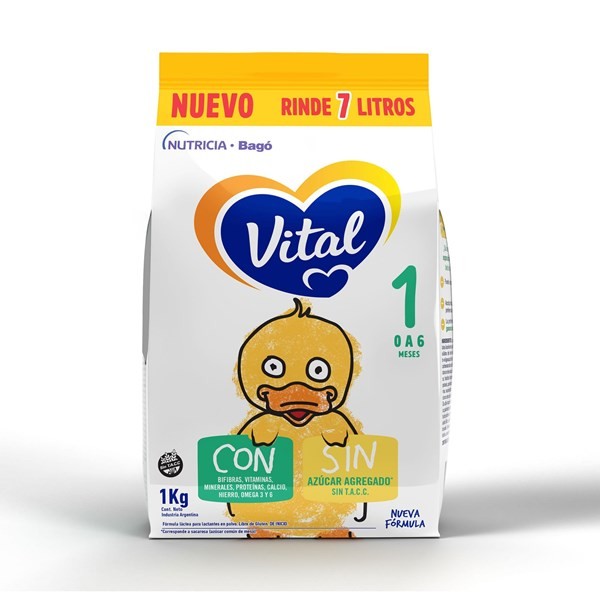 Leche En Polvo Vital Infantil  Et 1 Pouch 1 Kg. #1
