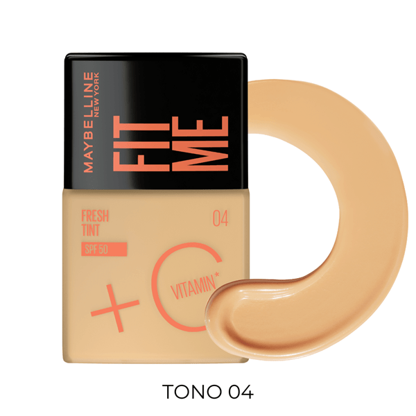 Base Líquida Maybelline Fit Me Fresh Tint Spf 50 4