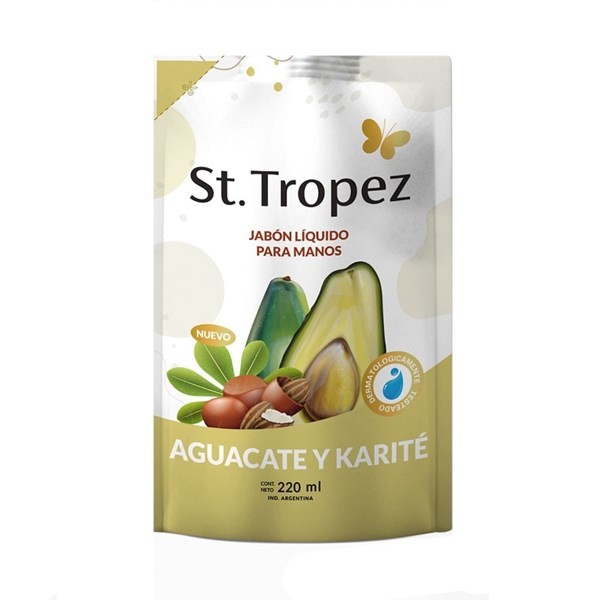 Jabon Liquido St Tropez Dp Kar Aguaca 220 ml #1
