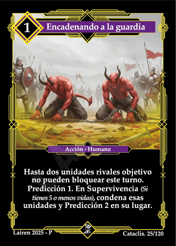 25 Encadenando A La Guardia