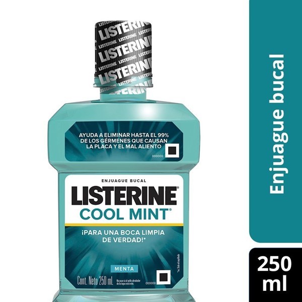 Listerine Cool Mint Anti Séptico 250 Ml alt