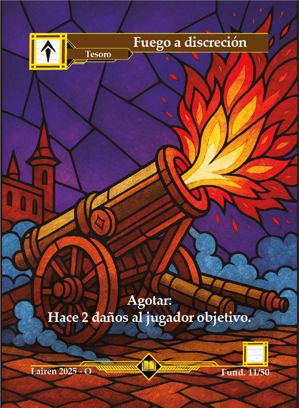 011 Fuego A Discrecion Full Art