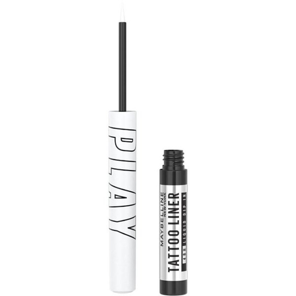 Delineador De Ojos Liquido Maybelline Tattoo Liner Play Defend x2.1gr
