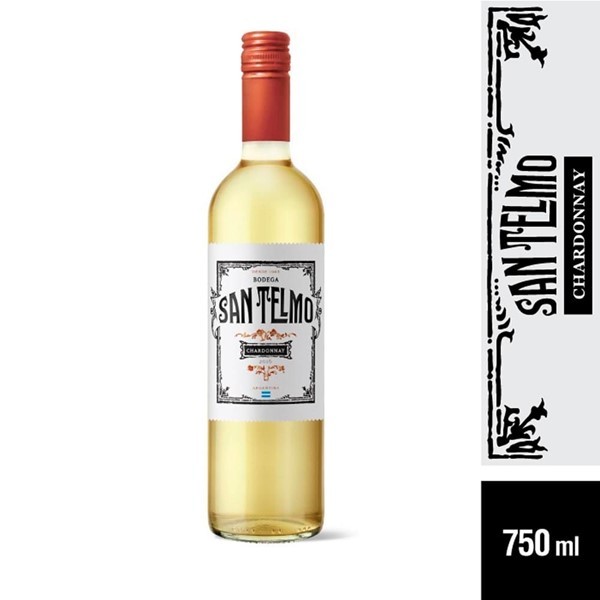 Vino Blanco San Telmo Chardonnay Selección 750 Cc #1
