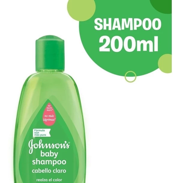 Shampoo Johnson's Baby Cabello Claro 200 ml