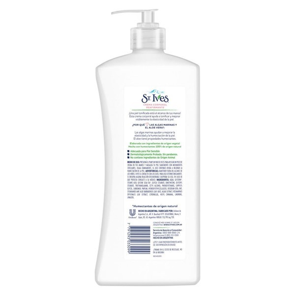 St Ives Crema Corporal Reafirmante 532 ml alt