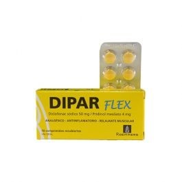 Dipar Flex  | 10 comprimidos #1