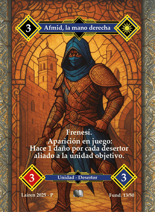 013 Afmid, La Mano Derecha Full Art - Coste 3 #1