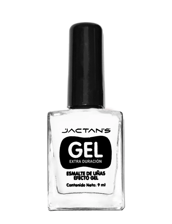 Jactans Esmalte Gel Extra Duracion Color Blanco Cremoso 003 #1