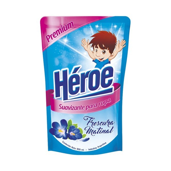 Suavizante Para Ropa Héroe Matinal Doy Pack 900 cc. #1
