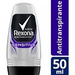 Rexona Sensitive Antitranspirante Hombre Roll On x 50 ml #1