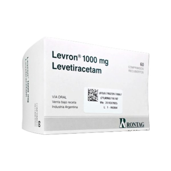 Rontag Levron Levetiracetam 1000 Mg x 60 Comp #1