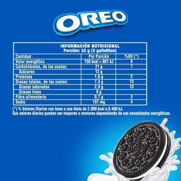 Galletitas Oreo Original X 118g alt