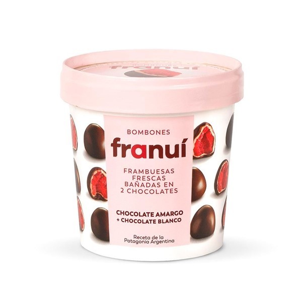 Bombón De Frambuesa Franui Black 150 Gr #1