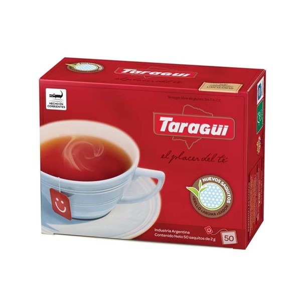 Té Taragui S/e Filtro Diamantado X 50saq #1