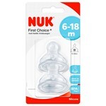 Nuk Tetina First Choice Plus Talle 2 (2 Unidades) #1