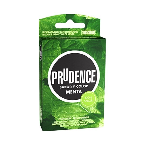 PRUDENCE Preservativos Menta | 3 unidades #1