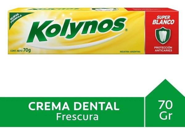 Kolynos Super Blanco Frescura Crema Dental 70 g