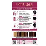 Kit Tintuta Excellence Creme Con Ácido Hialurónico Color 4 15 Castaño Cenizo Caoba #4