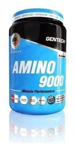 Gentech Amino 9000 frutilla 160 comprimidos #1