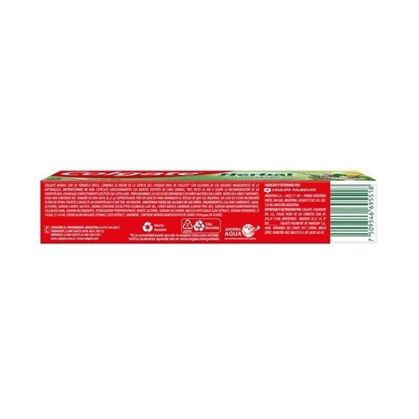 Pasta Dental Colgate Herbal Natural Protect x 90 g alt