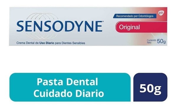 Sensodyne Crema Dental Original Para Dientes Sensibles 50 gr #1