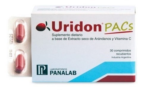 Uridon Suplemento Dietario Arándano Y Vitamina C 30 comp Unico alt