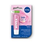 Protector Labial Humectante Nivea Soft Rosé Para Todo Tipo de Piel 4.8 G. #2