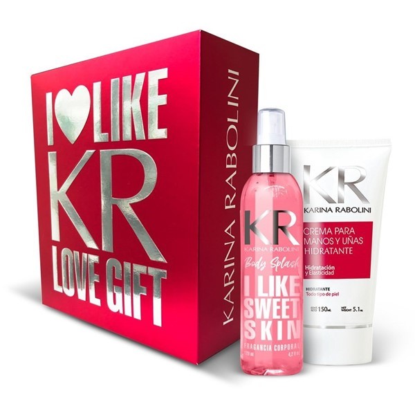 Karina Rabolini Gift Duo Love Sweet Skin (Body Splash + Crema de Manos Y Uñas)