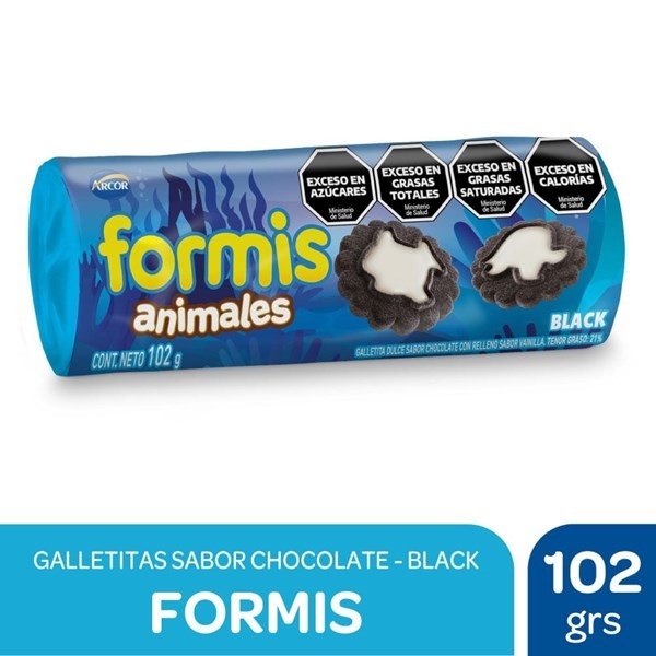 Galletitas Formis Chocolate Y Vainilla 102 Gr. #1