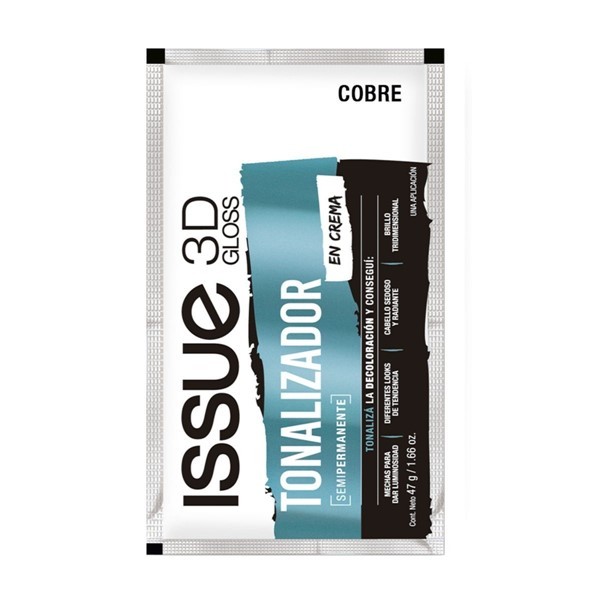 Issue Tonalizador Cobre Glooss 3d 47 Gr #1