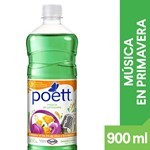 Limpiador Desinfectante De Pisos Poett Música En Primavera 900 Ml #1