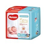 Pañales Huggies Natural Care Sin Género  Rn 17 Unidades #1