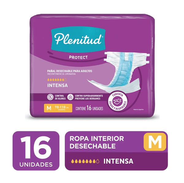 Plenitud Pañal Adultos Protect talle M x 16 Unidades #1