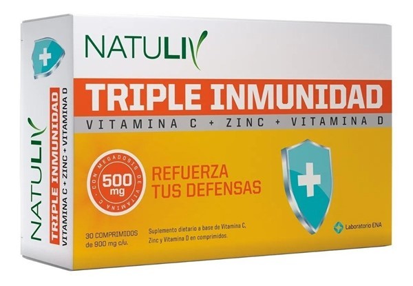 Natuliv Triple Inmunidad Por 30 Tbs